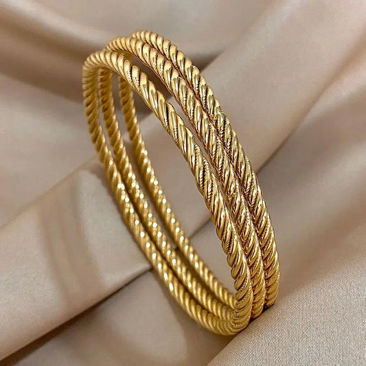 18K Gold Plated Stainless Steel Bracelet