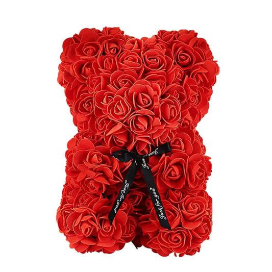 Flower Rose Teddy Bear